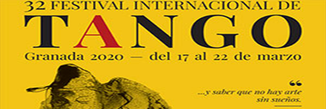 Foto descriptiva del evento: '32º Festival Internacional de Tango de Granada'